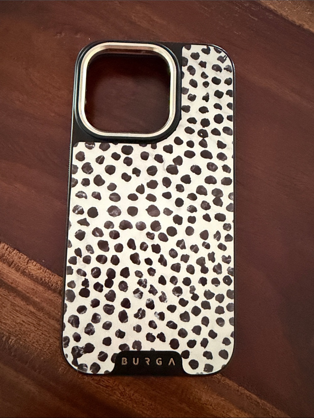Burga 14pro Black & White Print Phone Case